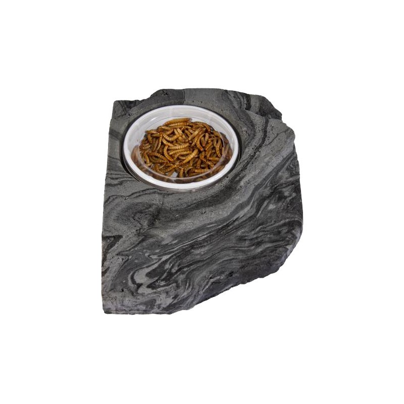 Pet-Tekk Worm Feeder Rock - Small