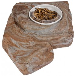 Pet-Tekk Worm Feeder Rock - Large