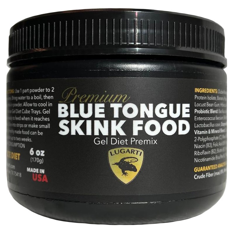 Lugarti Premium Blue Tongue Skink Food - 6 oz