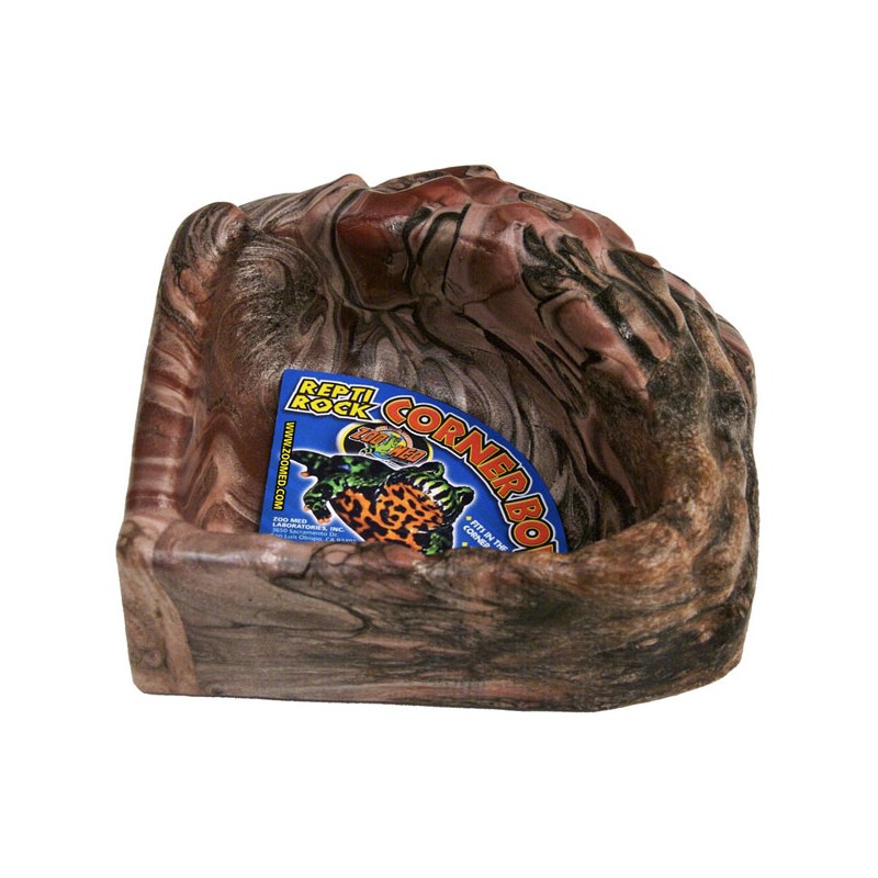 Zoo Med Repti Rock Corner Bowl - Small