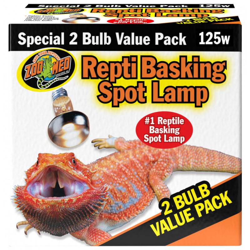 Zoo Med Repti Basking Spot Lamp - 125w - VALUE PACK