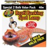 Zoo Med Repti Basking Spot Lamp - 40w - VALUE PACK