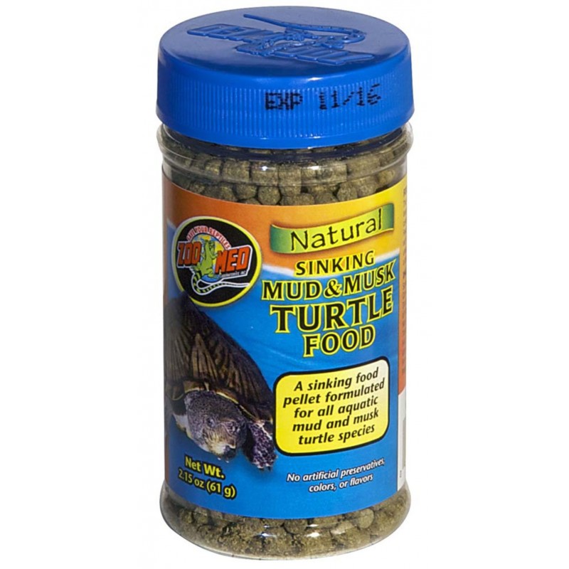 Zoo Med Sinking Mud & Musk Turtle Food - 2.15 oz