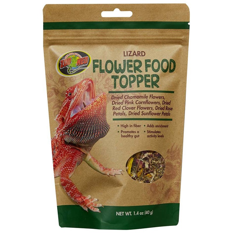 Zoo Med Flower Food Topper - Lizard - 1.4 oz