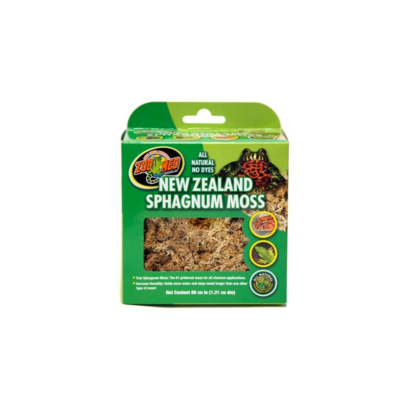 Zoo Med Sphagnum Moss - 80 cu in