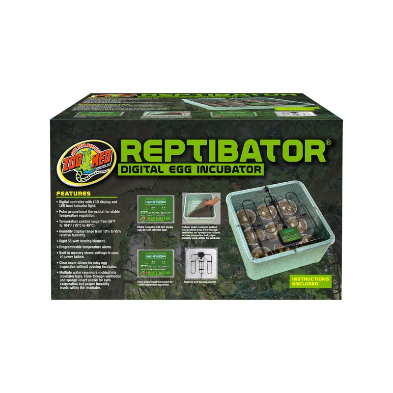 Zoo Med ReptiBator Digital Egg Incubator