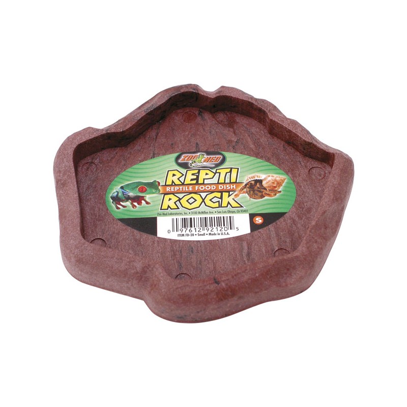 Zoo Med Repti Rock Reptile Food Dish - Small