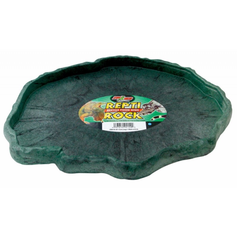 Zoo Med Repti Rock Reptile Food Dish - X-Large