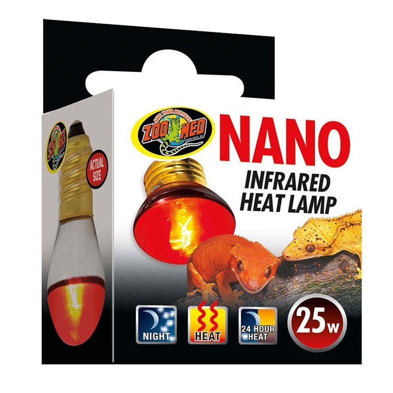 Zoo Med Nano Infrared Heat Lamp - 25w