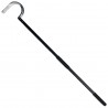 Lugarti Snake Hook - Heavy Duty - Matte Black - 51"