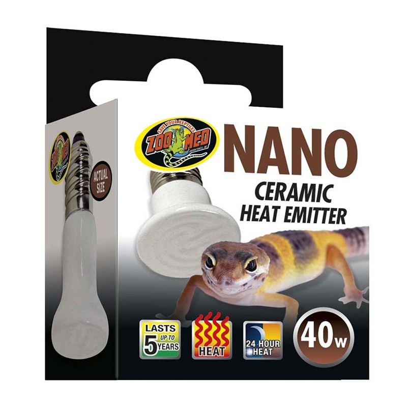 Zoo Med Nano Ceramic Heat Emitter - 40w