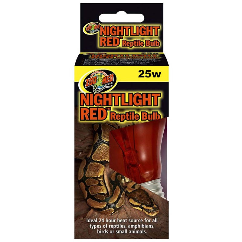 Zoo Med Nightlight Red Reptile Bulb - 25w