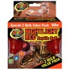 Zoo Med Nightlight Red Reptile Bulb - VALUE PACK - 60w