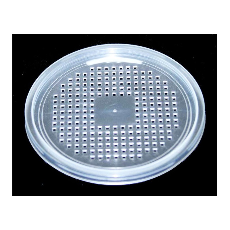 Pro-Kal 4.5" Deli Cup Lids - Waffle - 500ct