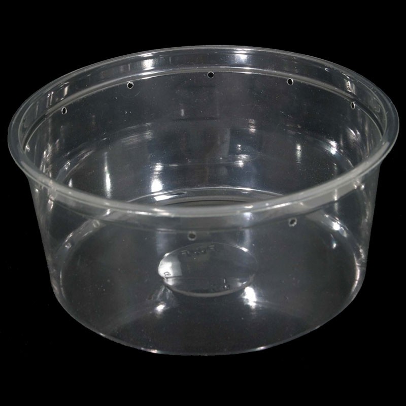 pinnPACK 7" Clear Deli Cup - 48 oz - Punched - 300ct