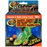 Zoo Med Daylight Blue Reptile Bulb - VALUE PACK - 60w