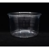 pinnPACK 4.5" Clear Deli Cups - 16 oz - Punched - 100ct