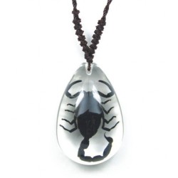 Necklace - Black Scorpion...