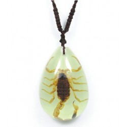 Necklace - Yellow Scorpion...