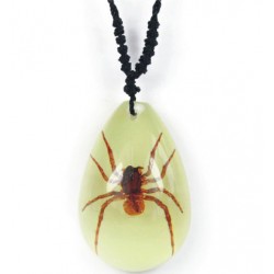 Necklace - Brown Recluse...