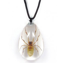 Necklace - Brown Recluse...