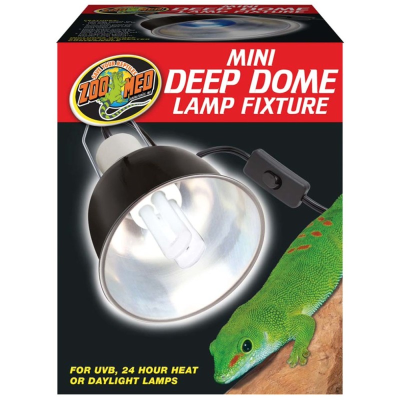 Zoo Med Mini Deep Dome Lamp Fixture