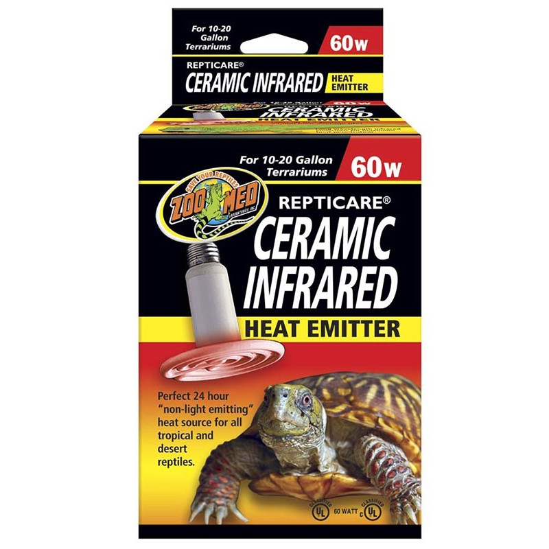 Zoo Med Ceramic Infrared Heat Emitter - 60w