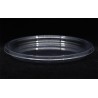 pinnPACK 4.5" Clear Deli Cup Lids - 500ct