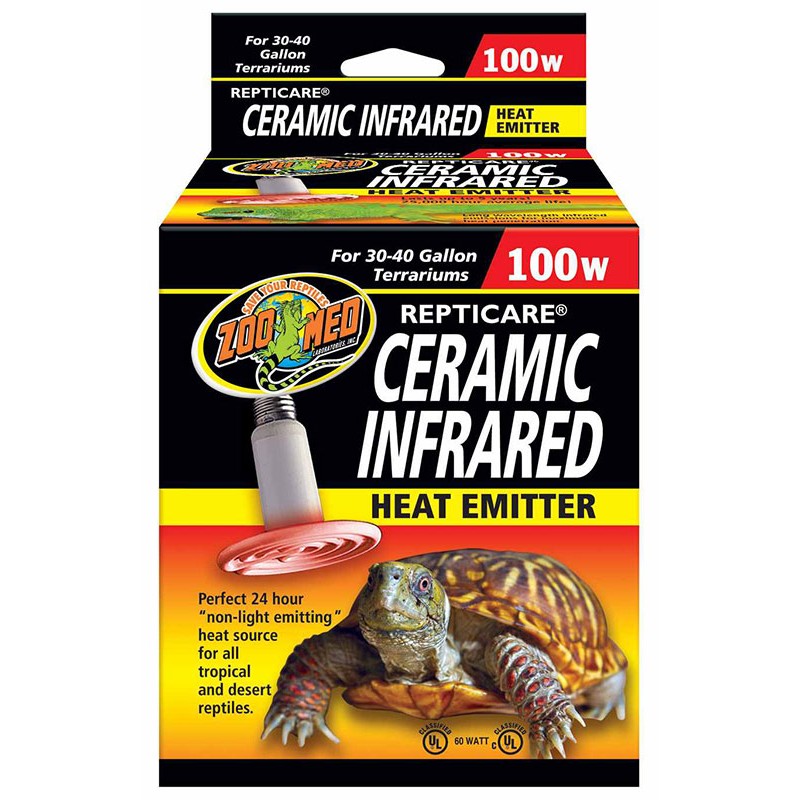 Zoo Med Ceramic Infrared Heat Emitter - 100w