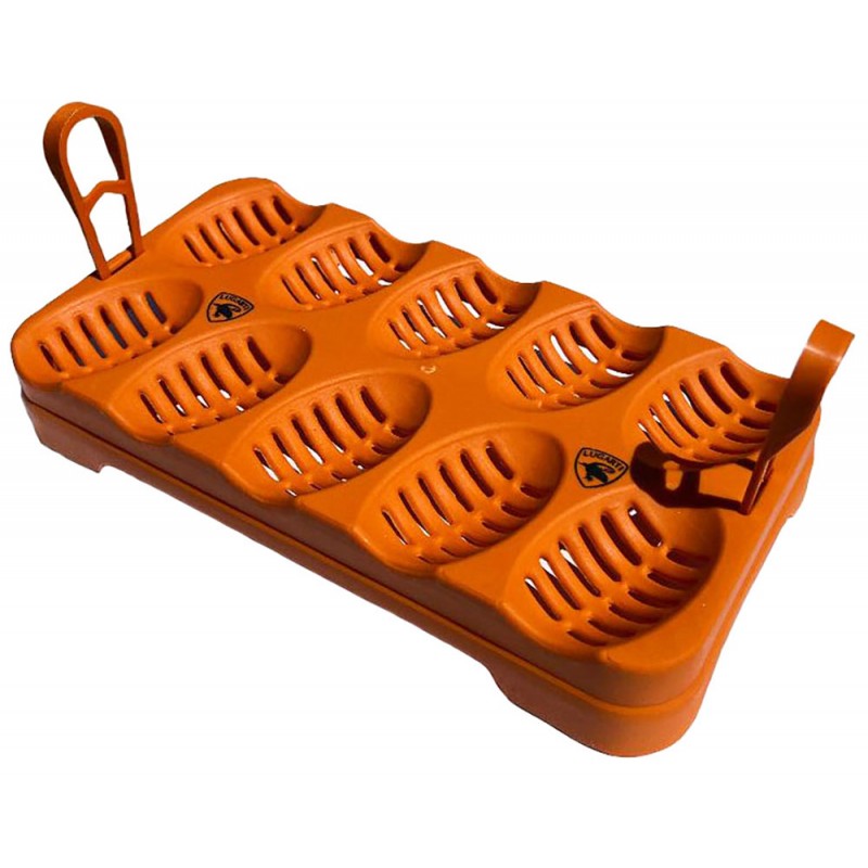 Lugarti Reptile Egg Tray - Citrus Orange