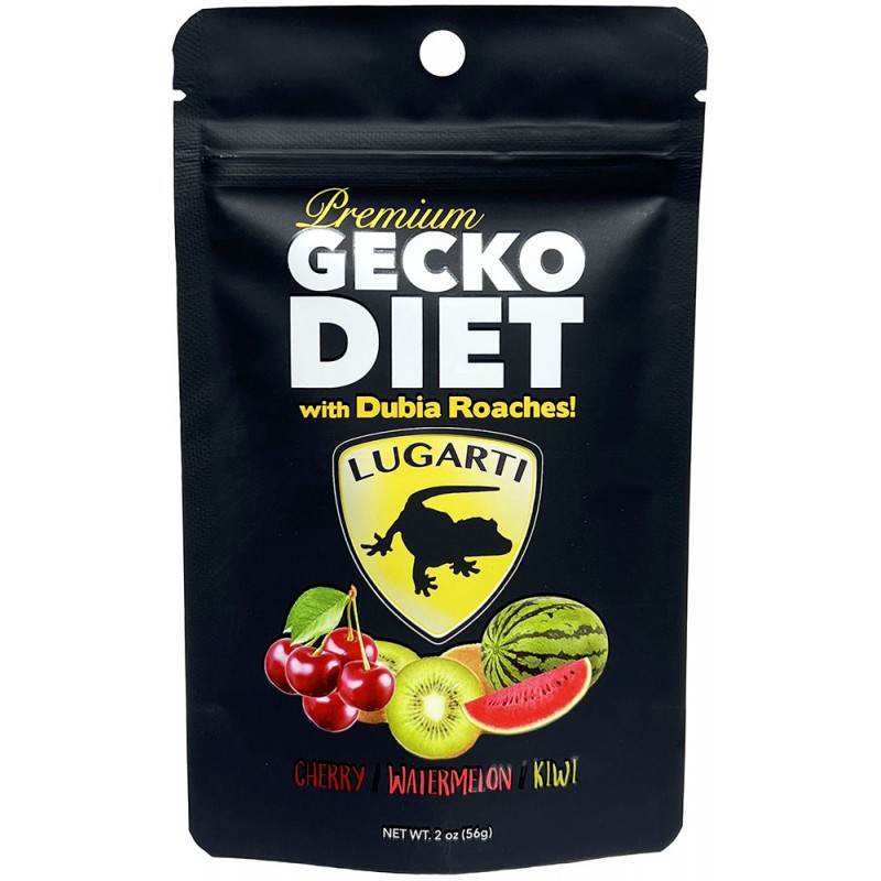 Lugarti Premium Gecko Diet - Cherry / Watermelon / Kiwi - 2 oz