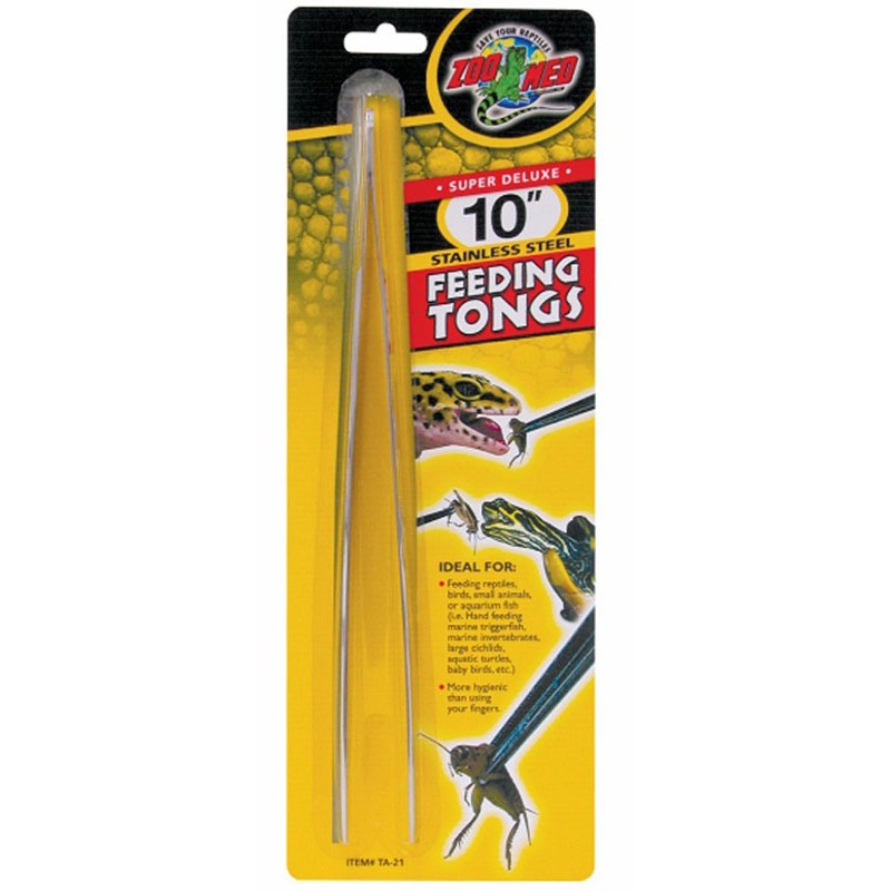 Zoo Med Feeding Tongs - 10"