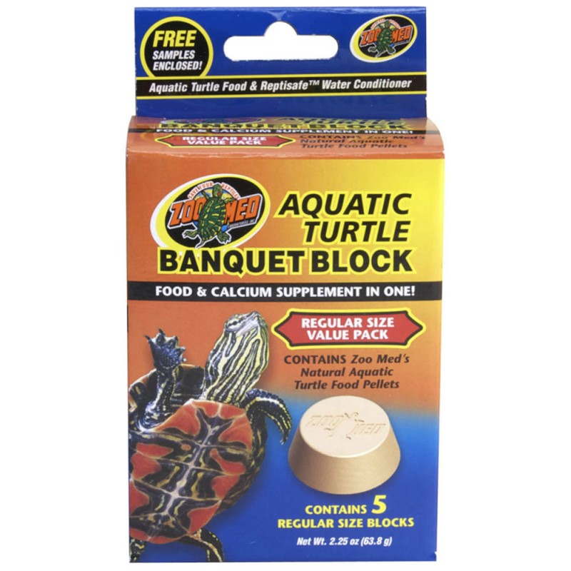 Zoo Med Aquatic Turtle Banquet Block - Regular (Value Pack)