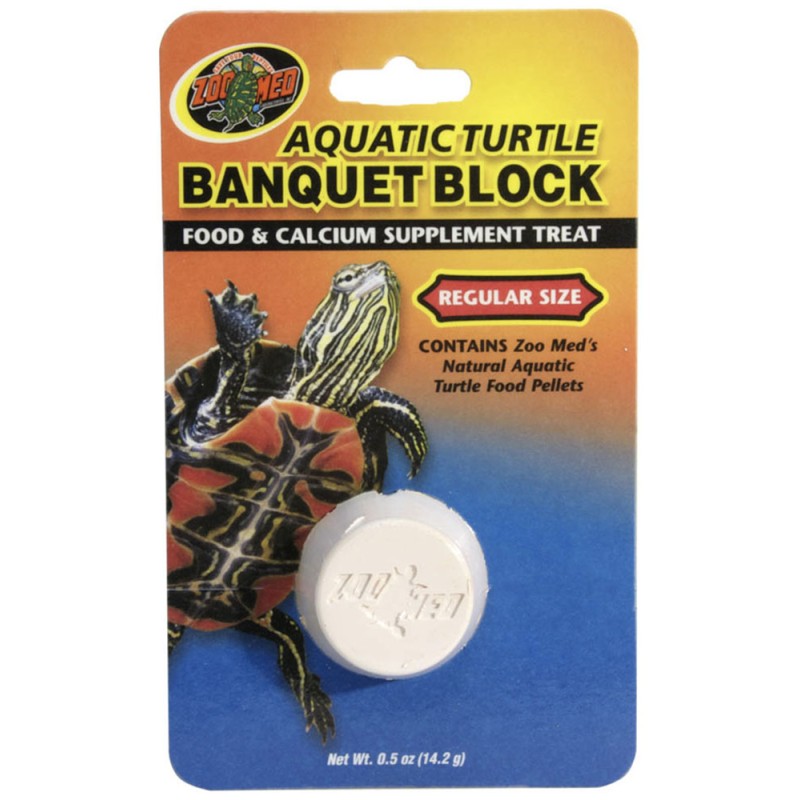 Zoo Med Aquatic Turtle Banquet Block - Regular