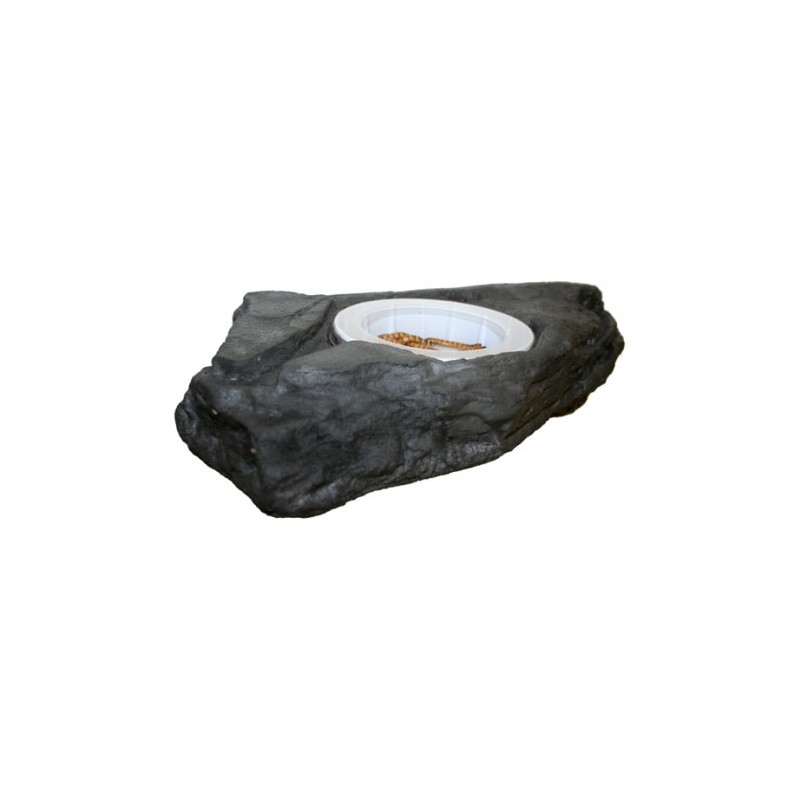 Pet-Tekk Worm Feeder Ledge - Granite - Large