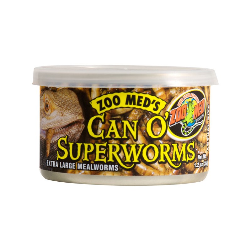 Zoo Med Can O' Superworms