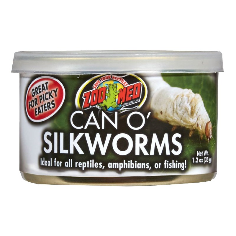Zoo Med Can O' Silkworms