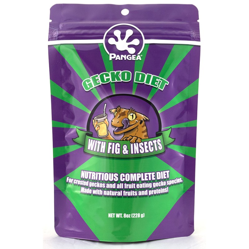 Pangea Gecko Diet - Fig & Insects - 8 oz