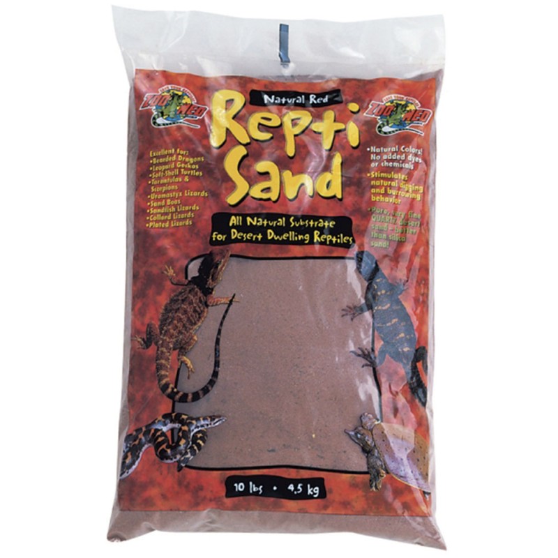 Zoo Med Repti Sand - Natural Red - 10 lb