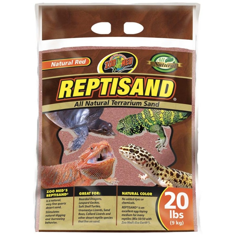 Zoo Med Repti Sand - Natural Red - 20 lb