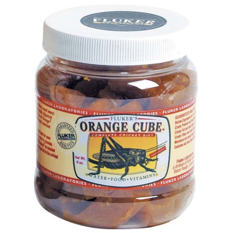Fluker's Orange Cube - 6 oz