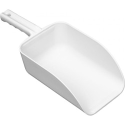 Plastic Hand Scoop - 82 oz
