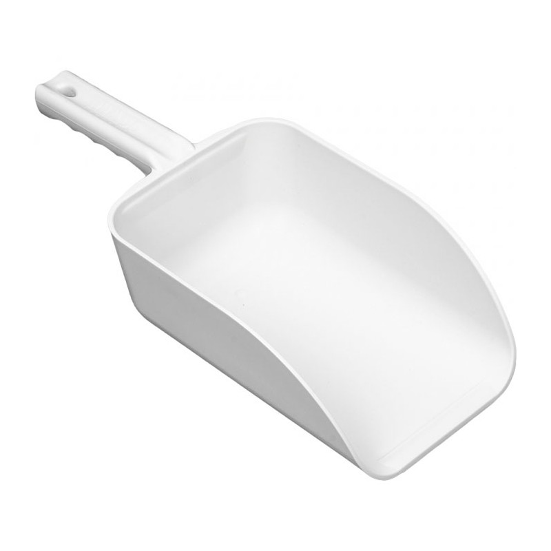 Plastic Hand Scoop - 82 oz