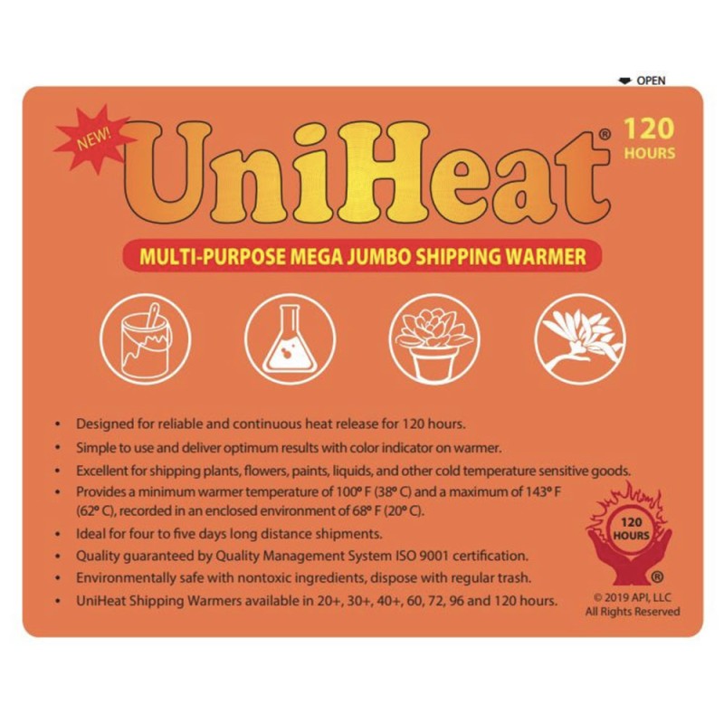 Heat Packs - 120 Hour