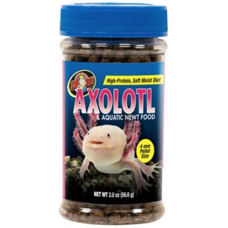 Zoo Med Axolotl & Aquatic Newt Food - 2 oz