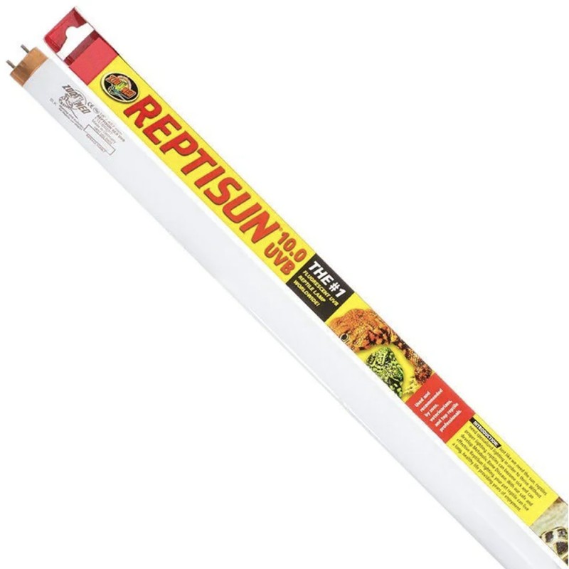 Zoo Med ReptiSun 10.0 UVB T8 Fluorescent Bulb - 36"