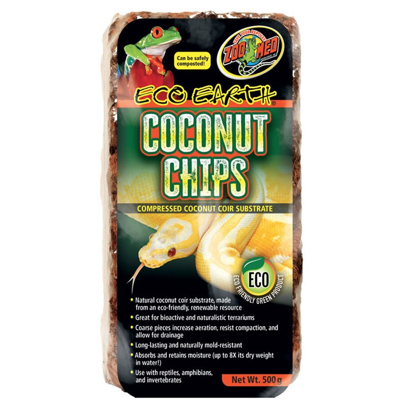 Zoo Med Eco Earth - Coconut Chips - Brick