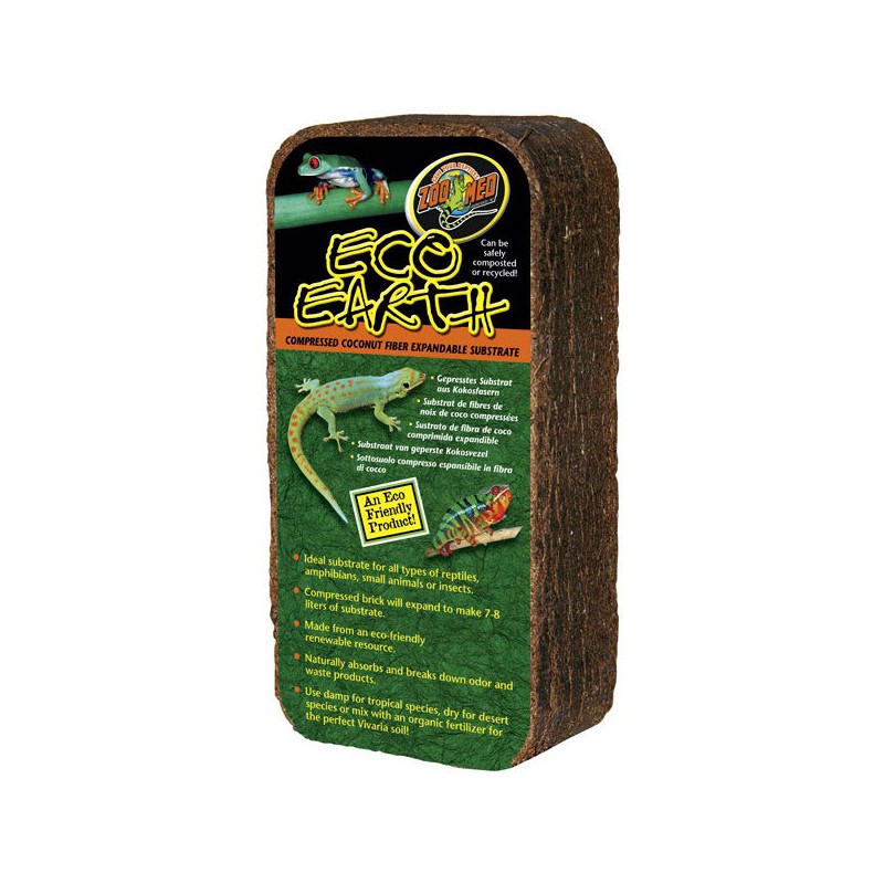 Zoo Med Eco Earth - Coconut Fiber - Brick