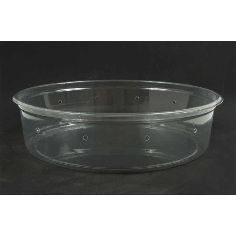 pinnPACK 7" Clear Deli Cup - 28 oz - Punched - 300ct