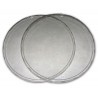 pinnPACK 10" Clear Deli Cup Lids - 80ct